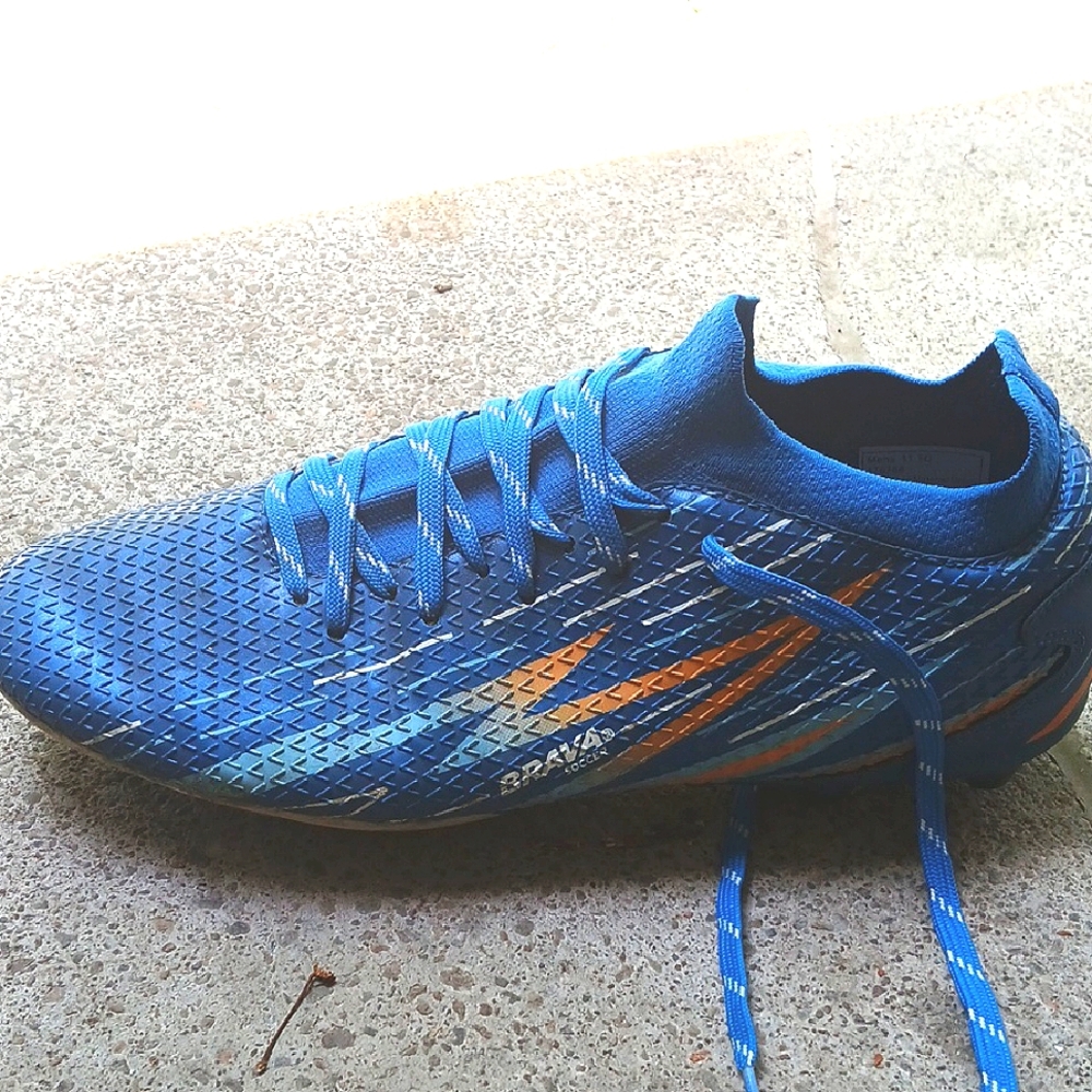 Bravado Blue and Orange Athletic Shoes
